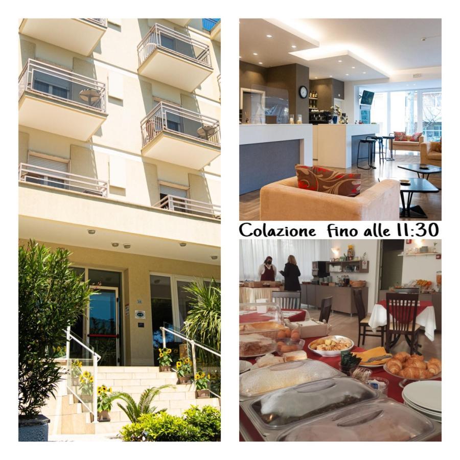 Hotel Cormoran Riccione Exteriör bild